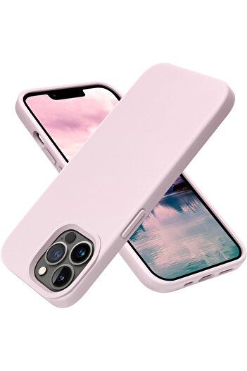 Generic Silicone Case Cover Compatible with iPhone 13 pro max , Ultra Slim Fit with Full Body Protection