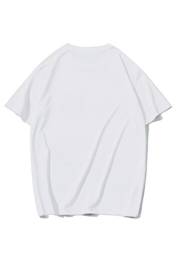 BRZ COLLECTION Διαχρονικό Art T-shirt Λευκό