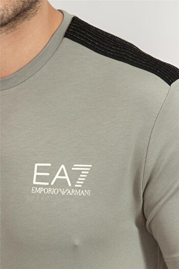 EA7 Erkek Bisiklet Yaka T-shirt
