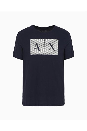Armani Exchange Ανδρικό μπλουζάκι Navy 8Nztckz8H4Z 1510