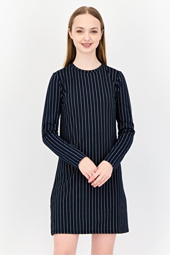 DeFacto Women Stripe Mini Dress, Multicolor