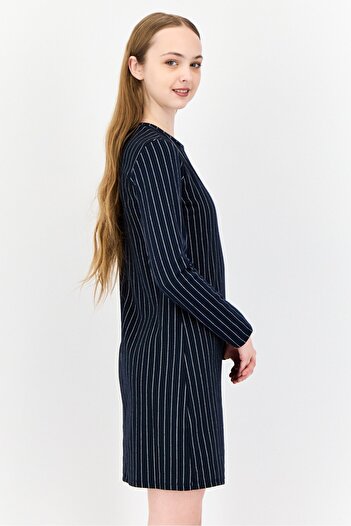DeFacto Women Stripe Mini Dress, Multicolor
