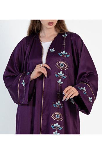 Rosette Abaya Purple-R-202408
