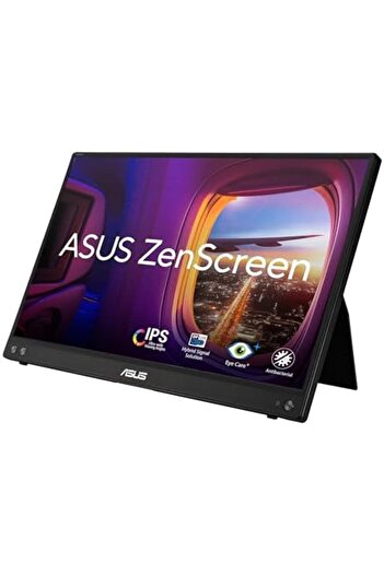 ASUS شاشة ASUS ZenScreen MB16ACV المحمولة مقاس 15.6 بوصة FHD IPS Hybrid Signal Type-C مع Blue Light F