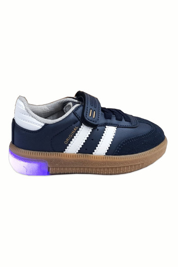 welissa Children's Sports Shoes Lighted Sole Velcro Elastic Comfortable Use