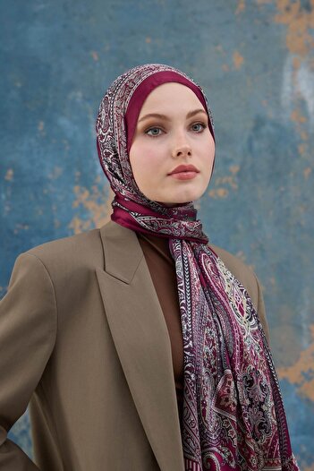 İpekhan Bishne Indian Voile Shawl - 5008-14