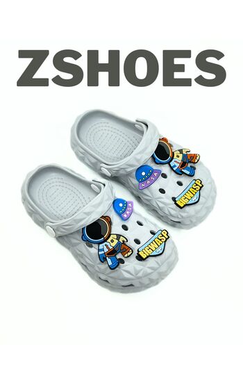 ZSHOES Παιδικές παντόφλες/σανδάλια με μοτίβο πυραμίδας Unisex με αξεσουάρ αντιολισθητικής βάσης