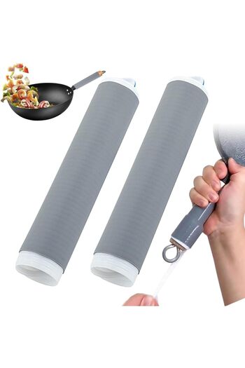 STOREMAX Snshop Home Silicone Hot Handle Holder, Heat Insulated Sleeve for Pot and Pan Handles, De