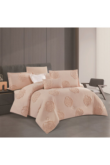 HOURS Horse Jacquard and Durable Fabric Double-Sided 8-Piece King Size Comforter Set