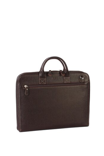 Aka Deri Brown Leather Briefcase 239 4