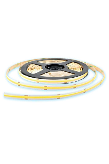 CLASSLIGHTS Bandă LED COB 528LED/m, Lumină Alb Rece, Interior IP20 - rolă de 5 metri, ElectroAZ