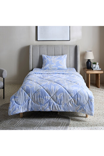 Home Box Malta Evelyn 2-Piece Printed Cotton Twin Comforter Set 160x220 cm