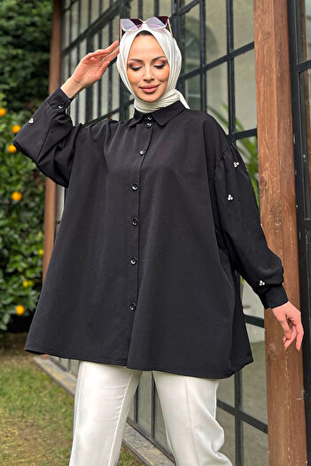 TOFİSA Tunic Black - 13022