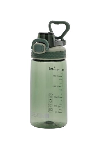 ROYALFORD Royalford Sports Water Bottle One-Press Open Lid Green 550ml