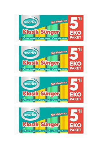 SMARTER Classic Corrugated Dish Spoon 20 Pcs