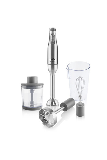 ETA Blender vertical 4 in 1 ETA Spesso II 4215 90000, 1200 W, 6 viteze plus TURBO, otel inoxidabil, gri