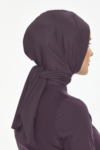 Remsa Mayo Swimwear Fabric Can Be Tied Like Shawl Scarf Bonnet One Piece Rbe 013 Violet