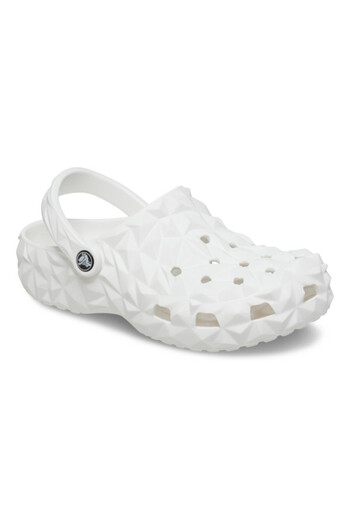 Crocs classic geometric clog - white