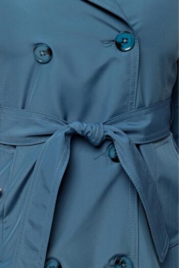 Jamila Medium Size Women's Lined Trench Coat