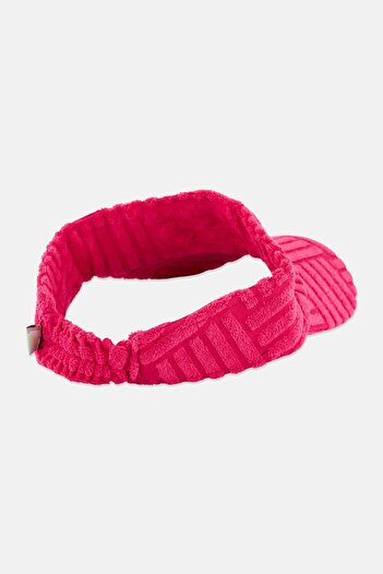 Esprit Women Textured Visor Cap, Pink