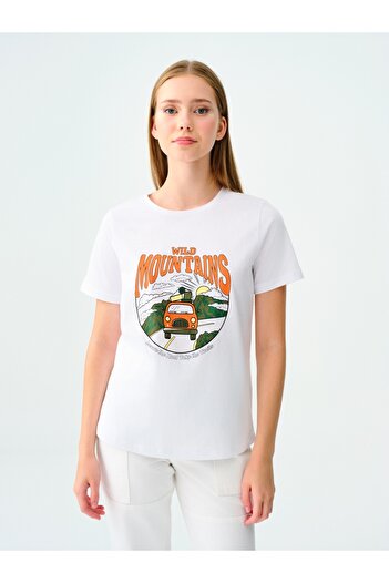 Loft Women's Regular Fit T-Shirt - Sleeves