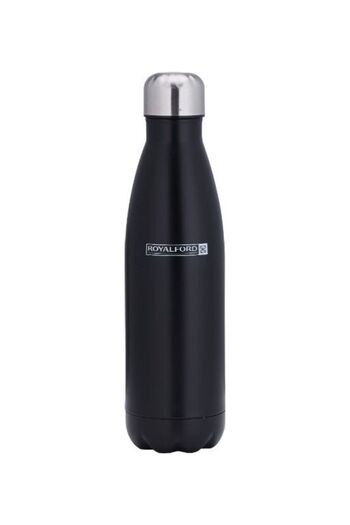 ROYALFORD Vacuum Stainless Steel Drink Bottle Black 750ml