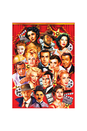 Anatolian Puzzle 1000 Piece Jigsaw Puzzle - Hollywood Stars 1154
