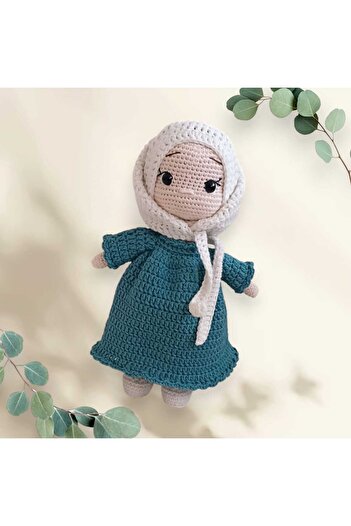 Damla Amigurumi Ayşe bebek- tesettür bebek