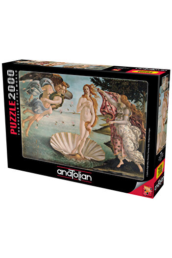 Anatolian Puzzle 2000 Piece Jigsaw Puzzle - Birth of Venus 3966