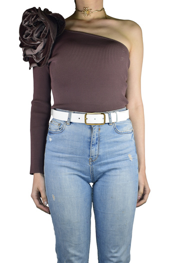 GoDeri 100% piele naturală, cataramă aurie alb lapte 3 cm centură damă, curea pantaloni, curea pantaloni scurți 3 cmkdn50
