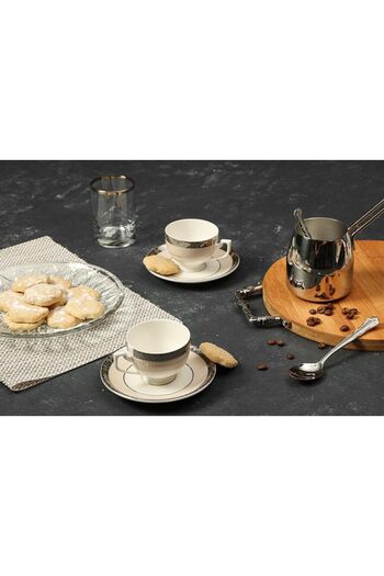 STOREMAX Goldwhirl Lidya Coffee Set for 2 People 80Cc Trendflash 467437
