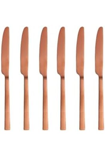 STOREMAX Snshop Quantum Mat Copper Dinner Knife 24cm 6 Pcs 467437