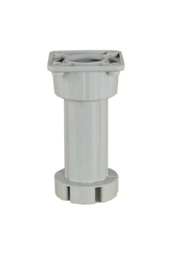 Mon Ayak 10*15 cm Adjustable White Round Kitchen Cabinet Leg