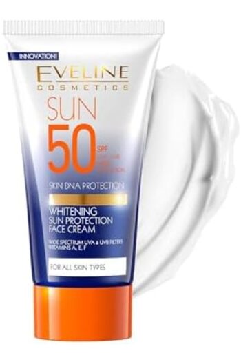 Eveline Face Sunscreen Cream SPF 50 for All Skin Types by Cosmetics