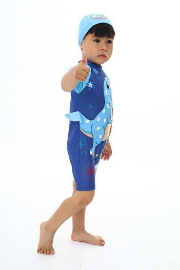 MODA Dinosaur Pattern Swimsuit Children's Swimsuit