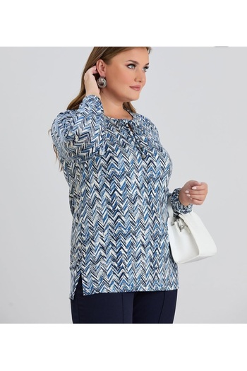 wearon tekstil Women Viscos Fabric Mother Large Size Shirt Combed