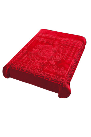 smart home Luxury Winter Blanket for Two People - Soft, Patterned, Two-Layer Blanket - Weight 4 kg - Size 200 x 230 cm