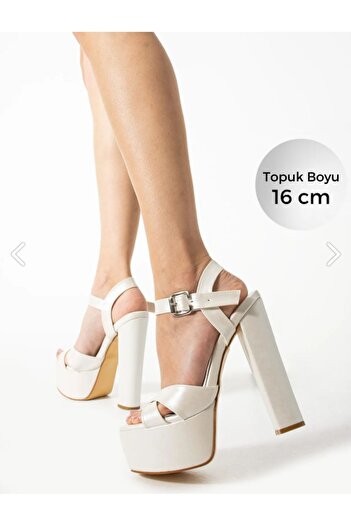 E&L Company 16cm Net, Very High, Off-White Bridal Shoes, Are Balanced. It's Light, Six-Stop.