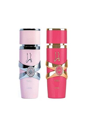 lattafa Set for Women Yara and Yara Candy, EDP, 100 ML (2 Pack)