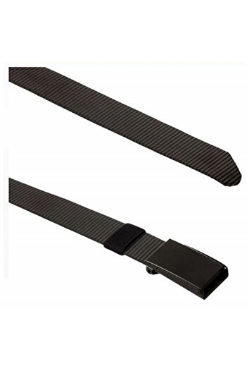 PUFO Army Style belt for men 3.8 x 115 cm, adjustable, black