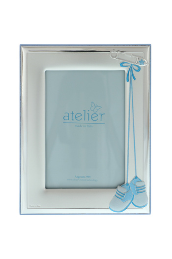 GiftExpress Rama foto argintata botosei baietel 17cm