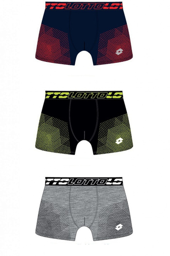 Lotto Set of 3 Men's Boxers Lotto LB1266 Multicoor XL INTL