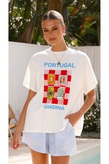 Jose Clothing Μπλουζάκι με κοντό μανίκι με στάμπα