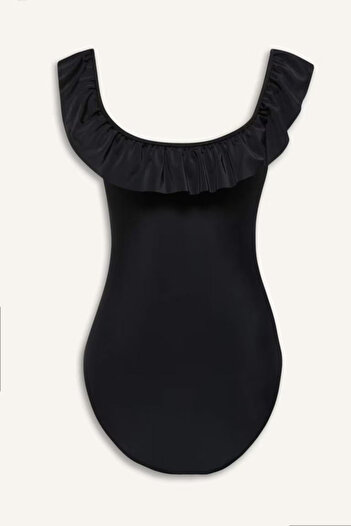 DeFacto Regular Fit Swimsuit-Fall in Love W9117Az25Sm