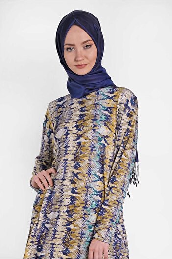 Alvina Patterned Tunic 4493 - Stylish Design