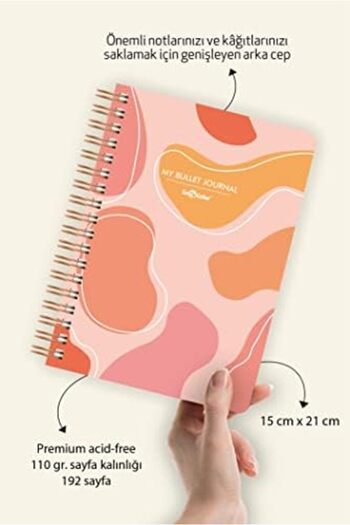 STOREMAX srhtDS COLOR منقط Bullet Journal Pro دفتر باستيل لافا A5 تصميم 266450