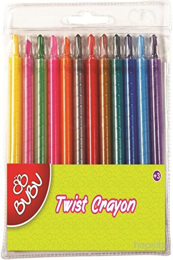 STOREMAX Polysight Twist 12 Color Candle 00044 Trendzap 467437