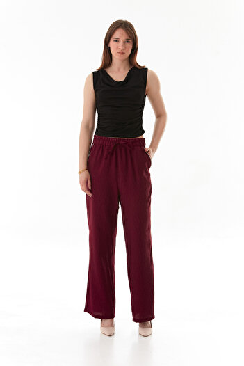 Fulla Moda Blouse with Draped Sides