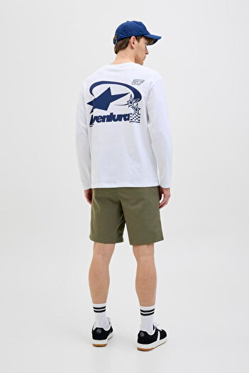 Jack & Jones Erkek Rahat Kalip Sort - Jaiden