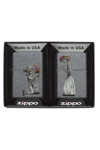 Zippo Çakmak Classics iskelet 2Li Set Sevgiliye özel 28987-000004